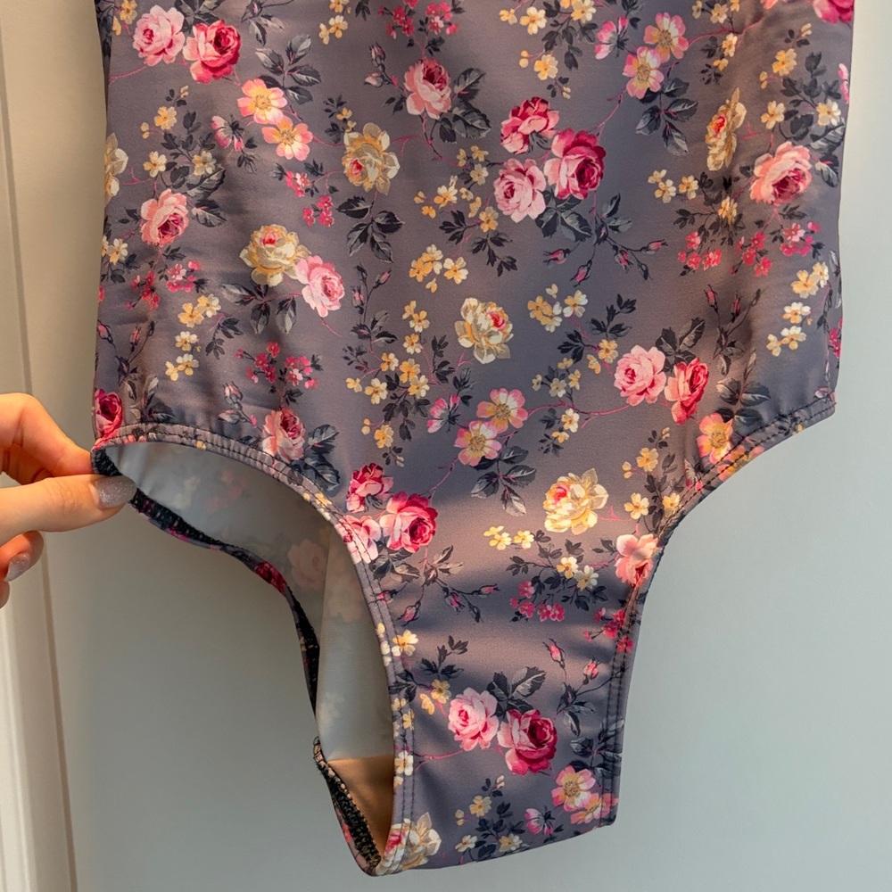 Eleve Ballet Dance Leah Low Back Leotard - Picture 3 of 8